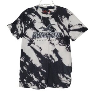 Hollister California Men's Size M Tie Dye T Shirt Surfer Beach Casual Cool Retro